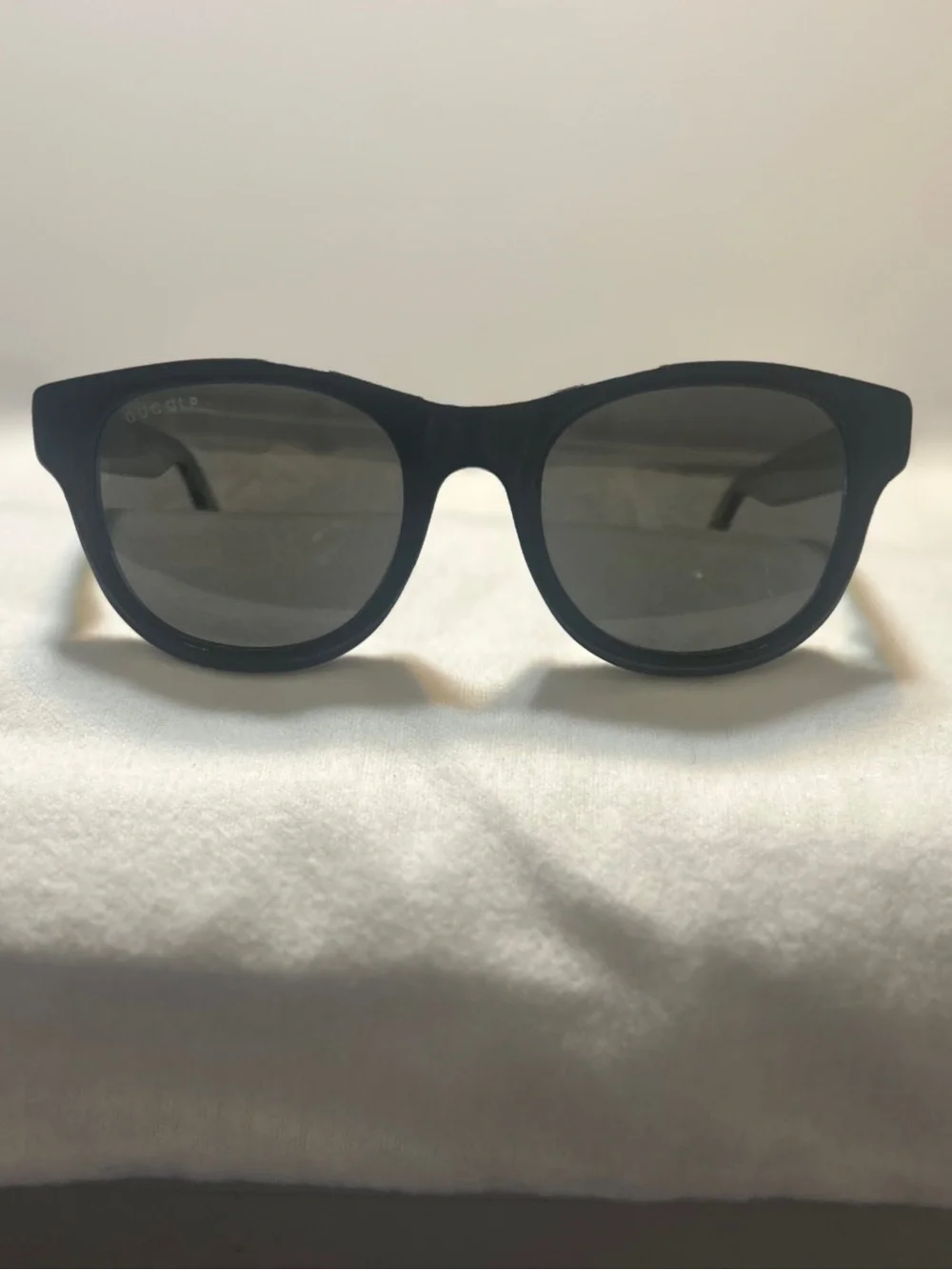 Gucci GG0003SN Black Sunglasses Green Red Web Stripe Made in Italy